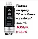 Pintura En Spray "Pro Bañeras Y Azulejos"