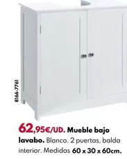 Mueble Bajo Lavabo