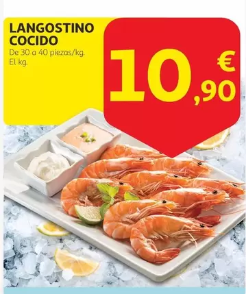 Langostino Cocido