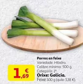 Galicia - Porros En Feixe