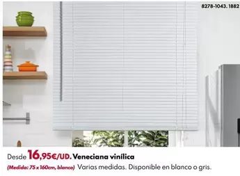 Veneciana Vinílica