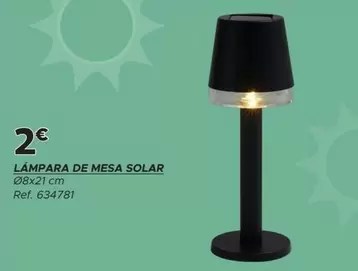 Solar - Lampara De Mesa
