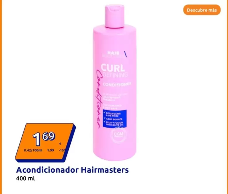 Acondicionador Hairmasters