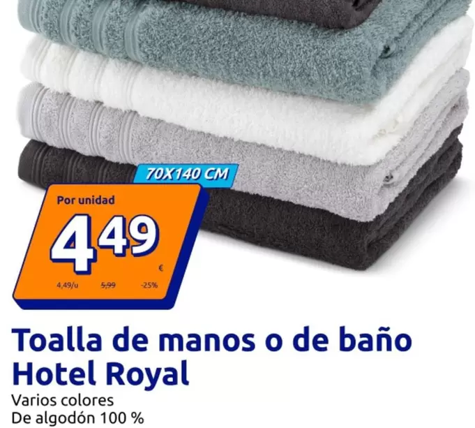 Royal - Toalla De Bano Hotel