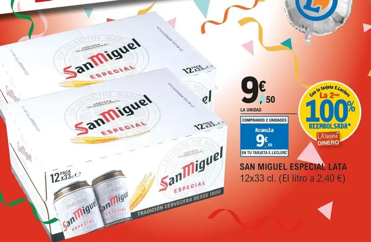 San Miguel - Especia Lata
