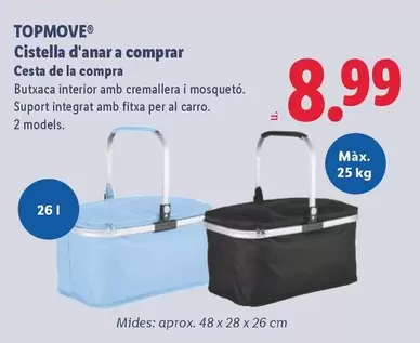 Top Move - Cistella D'anar A Comprar