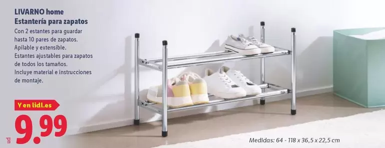 Livarno Home - Estanteria Para Zapatos