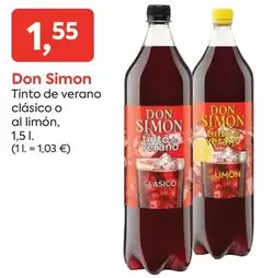 Don Simón - Tinto De Verano Clasico O Al Limon