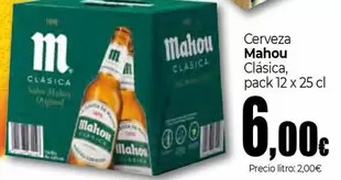 Mahou - Cerveza Clásica