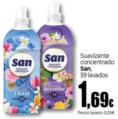 san - Suavizante Concentrado