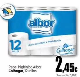 Colhogar - Papel Higiénico Albor