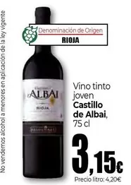 Castillo De Albai - Vino Tinto Joven