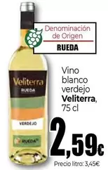 Veliterra - Vino Blanco Verdejo