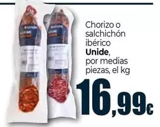 Unide - Chorizo O Salchichon Iberico