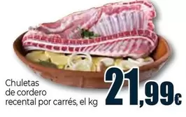 Chuletas De Cordero Recental Por Carres