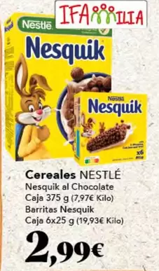 Nestlé - Cereales