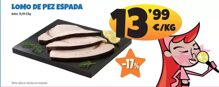 Lomo De Pez Espada
