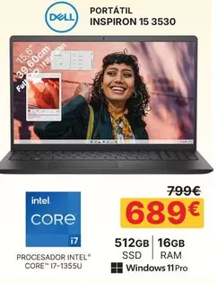 Dell - Portatil Inspiron 15 3530