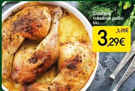Cuartos Fraseros Pollo