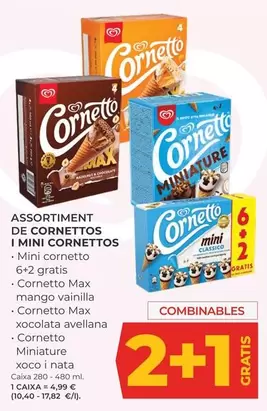cornetto - Assortiment De Cornettos I Mini Cornettos