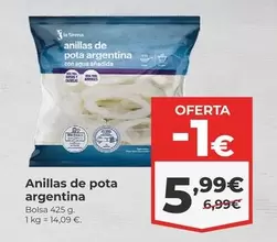 Anillas de pota argentina