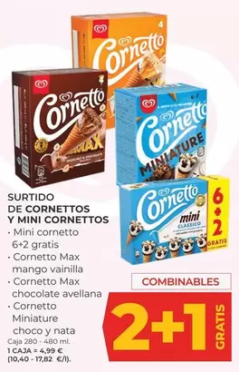 cornetto - Surtido De Cornettos Y Mini Cornettos