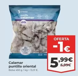 La Sirena - Calamar puntilla oriental