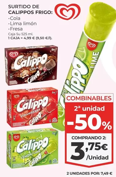 Nestlé - Surtido De Calippos Frigo