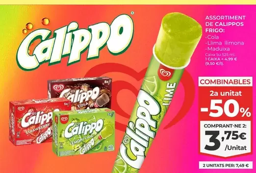 Frigo - Assortiment De Calippos