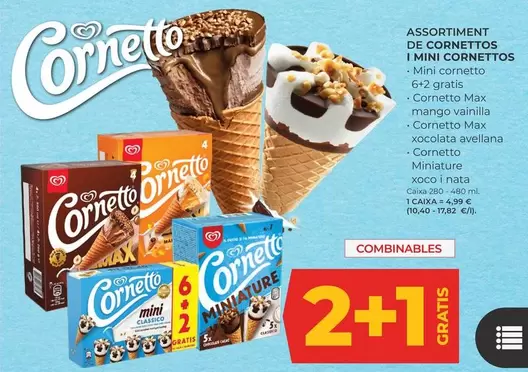 Algida - Assortiment De Cornettos I Mini