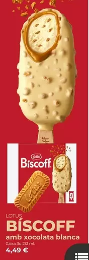 Lotus -  Biscoff Amb Xocolata Blanca