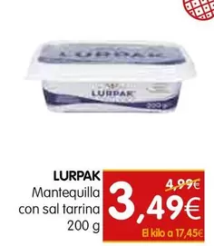 Lurpak - Mantequilla Con Sal Tarrina
