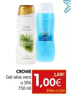 Crowe - Gel Aloe Vera O Spa