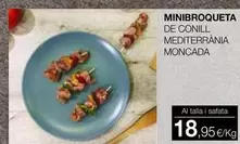 Minibroqueta De Conill Mediterrània Moncada