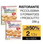 Dr. Oetker Ristorante - Piccolissima 3 Formatges I Prosciutto