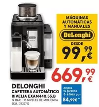 DeLonghi - Cafetera Automatico Rivelia Exam440.55.B