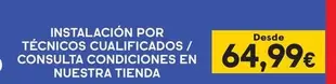 Instalación Por Tecnicos Cualificados / Consulta Condiciones En Nuestra Tienda