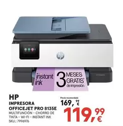HP - Impresora Officejet Pro 8135e