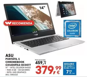 Asus - Portatil S Chromebook Cx1400fka-ec0077