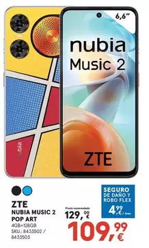 ZTE - Nubia Music 2 Pop Art