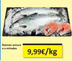 Salmón Entero O A Mitades