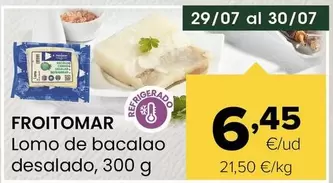 Froitomar - Lomo De Bacalao Desalado