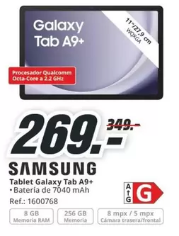 Samsung - Tablet Galaxy Tab A9+
