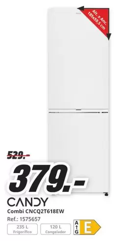 Candy - Combi Cncq27618ew