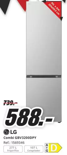LG - Combi Gbv3200dpy