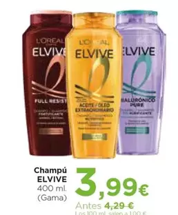 L'Oréal - Champú Elvive