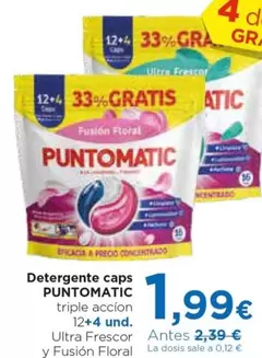 Punto Matic - Detergente Caps