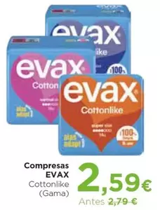 Evax - Compresas