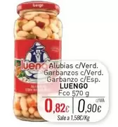 Luengo - Alubias C/Verd. Garbanzos C/Verd. Garbanzo C/esp.