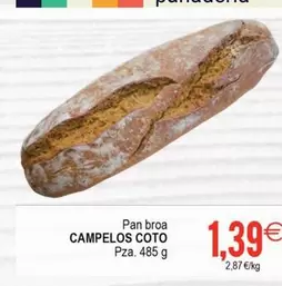 Pan Broa Campelos Coto
